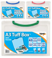Clear plastic tuff box - tuff,