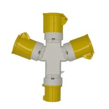 3 Way Splitter 110V 16 Amp