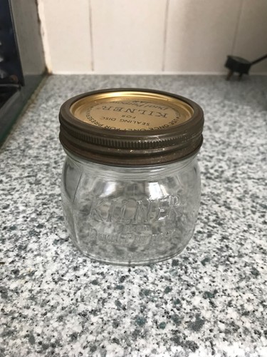 Vintage small kilner jars with - vintage,