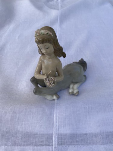 Lladro centaur girl porcelain - lladro,