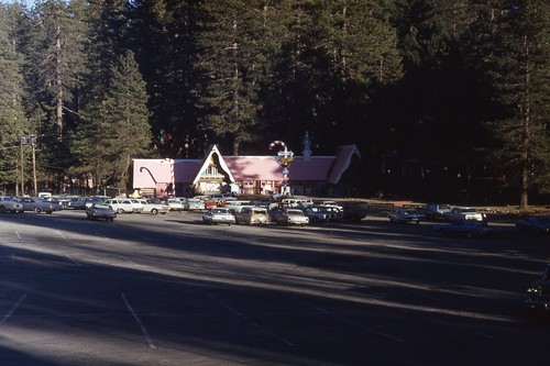1950s cars santa village - santa's,