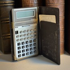 Vintage Casio Fx-330 Scientific Calculator Retro Student Math Tool Collectible