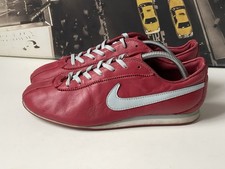 Nike Cortez Y2K Red/Blue Ladies Retro Vintage Leather Trainers UK 8.5, EU 43