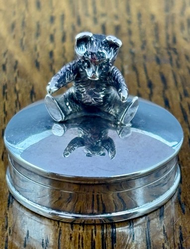 925 sterling silver teddy - 925,
