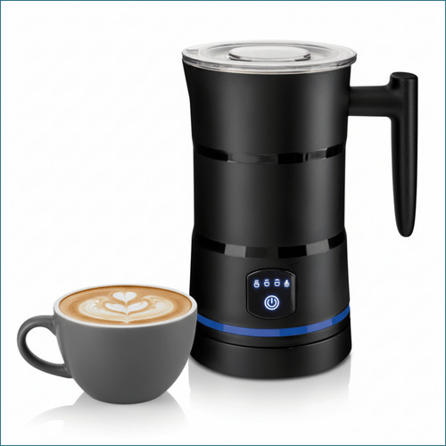 Milk frother latte hot - milk,