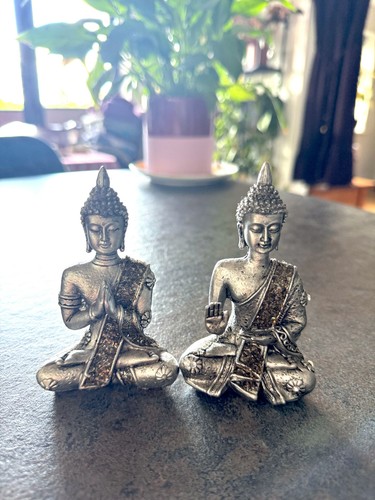 Small buddha statues flower - small,