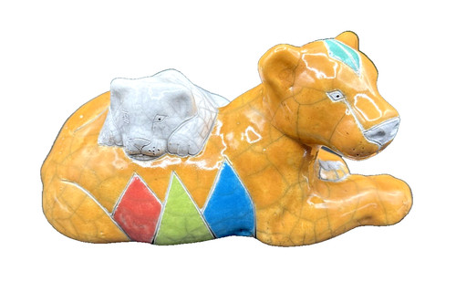 Raku south african studio art - african,