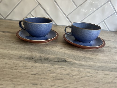 Denby cup and saucer set - and,
