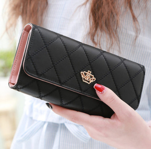 Ladies leather wallet - ladies,
