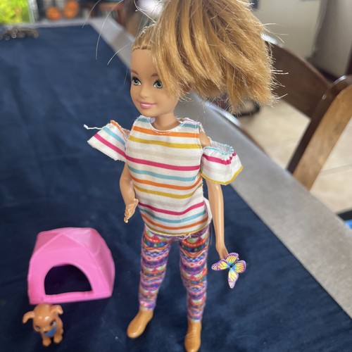 Barbie takes two camping - it,