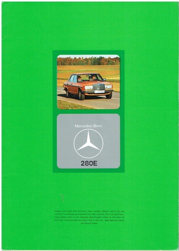 Mercedes benz w123 280e saloon - benz,