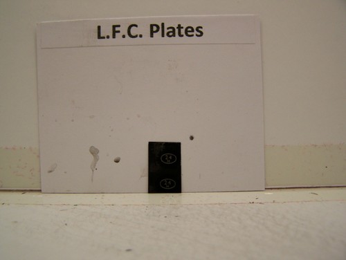 Lfc loco shed plate 24h - lfc, x2