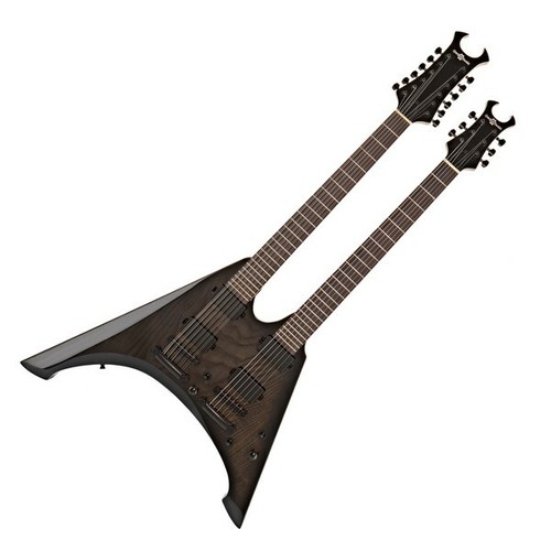 Harlem double neck guitar - v, by