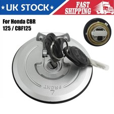 For Honda CBF 125 CBR 125 Locking Fuel Cap Fuel Tank Cap Petrol Gas Cap w/2 Keys