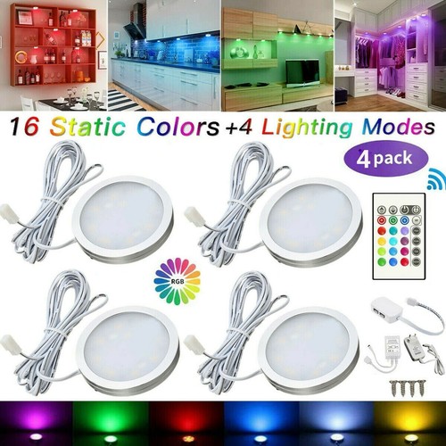 Under cabinet lights rgb - 4x,