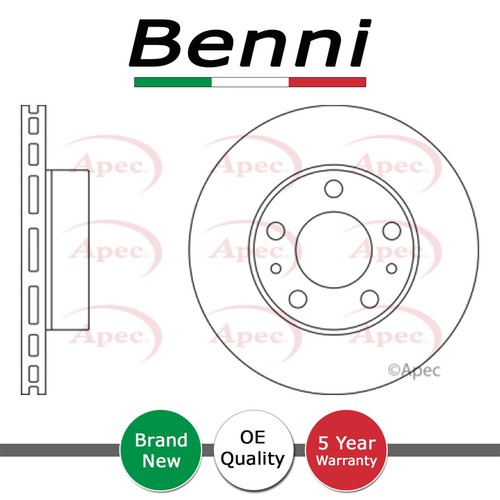 Brake disc front benni fits - front,