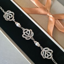 Freshwater Pearl And diamante
