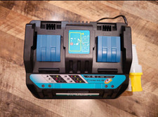 110V 18V LXT Twin Port Rapid Battery Charger 2 USB Ports For Makita Yellow Plug 