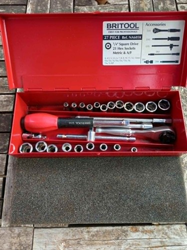 Britool drive metric - britool, 1/4"