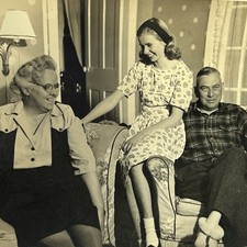 Vintage Photo Older Man And
