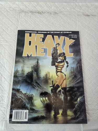 Heavy metal magazine october - heavy,