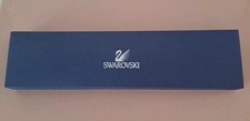 Swarovski Crystal Pendant Necklace  Drop Charm On Cord In Box 14" + 2" Extender