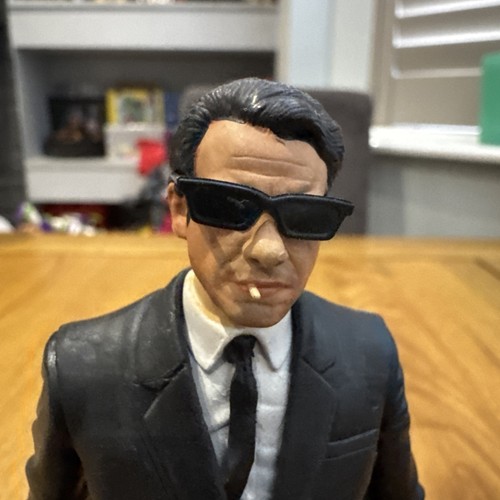White action figure - mr,
