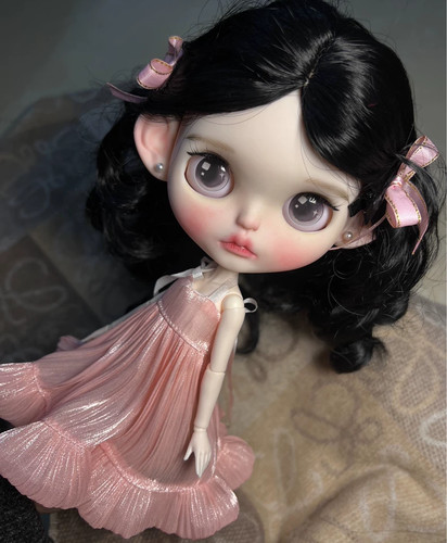 Blythe doll custom - doll, with