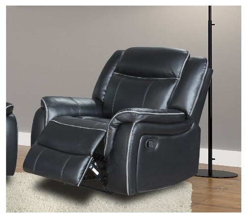 Black high grade leather - black,