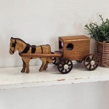 VTG Miniature Wood Folk Art
