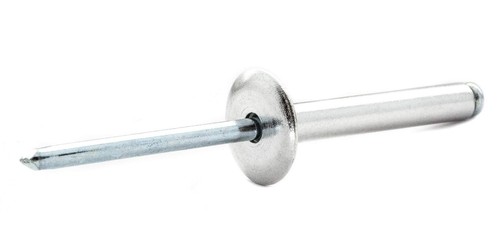 Large flange blind pop - flange, rivet