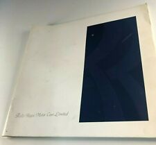 1992 Rolls Royce Brochure Silver Spirit Silver Spur & Corniche Large format 