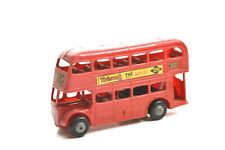 TRIANG MINIC . PUSH & GO DOUBLE DECKER BUS