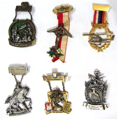 Lot heavy german medals - lot,