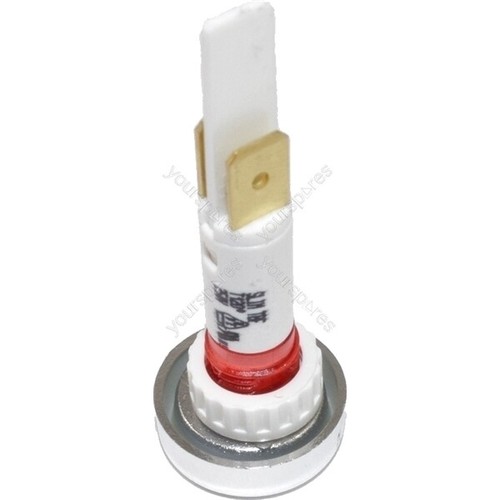 Indicator light red 250v - light, for