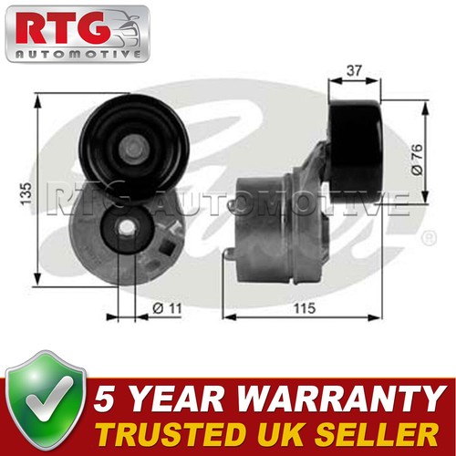 Tensioner pulley fits ford - tensioner,