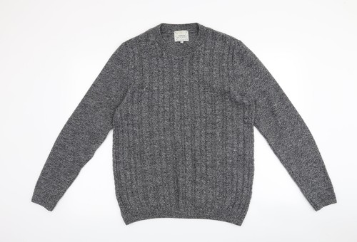 Topman mens grey crew neck - topman,
