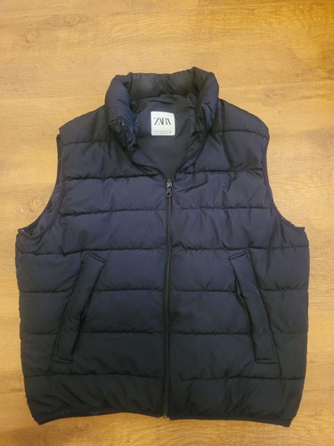 Mens zara bodywarmer puffer - bodywarmer,