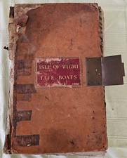 Isle of Wight Life Boats Holy Bible John Malham Kelly Publications Damaged