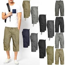 Mens 3/4 Long Shorts