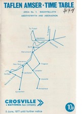 CROSVILLE BUS TIMETABLE BOOK