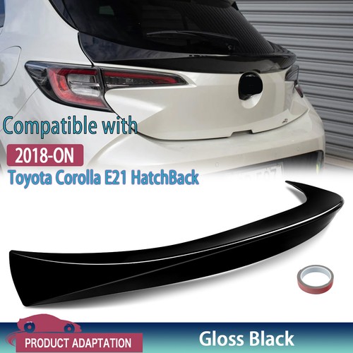 Gloss black rear mid - black, mid‑wing