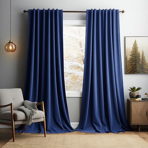 Luxury velvet curtains pair - luxury,