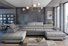 Upholstered sofa bed function