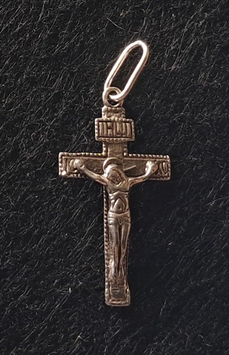 Greek orthodox cross sterling - greek,