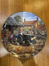 FORD TRACTOR PLATE - OFF TO WORK - 1943 FORDSON MODEL N - DANBURY MINT