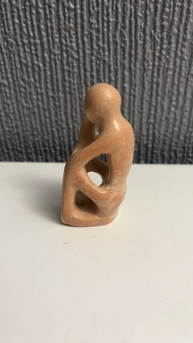 Abstract thinker figurine - abstract,