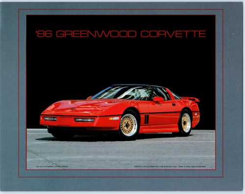Greenwood corvette original - corvette,