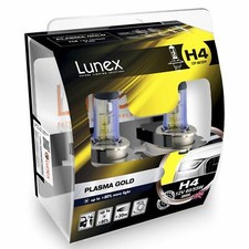 Lunex H4 Halogen Plasma Gold