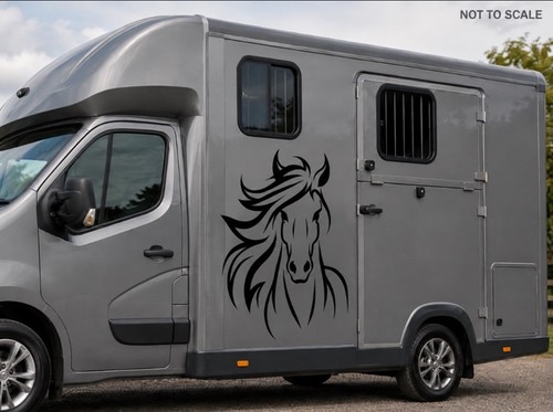 Horse head vinyl - 1, decal